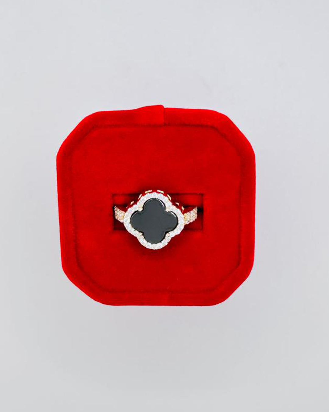 ANILLO VAN CLEEF PIEDRA NEGRA