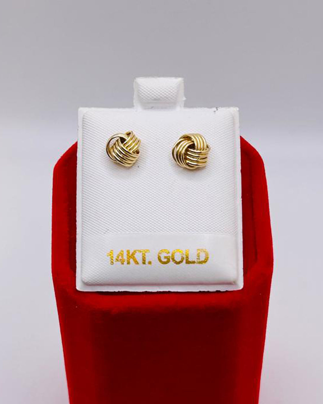 ARETES ESTILO NUDO UN TONO